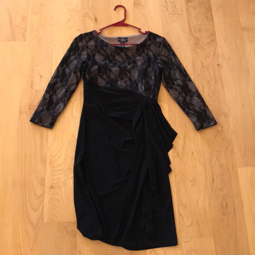 Black formal dress